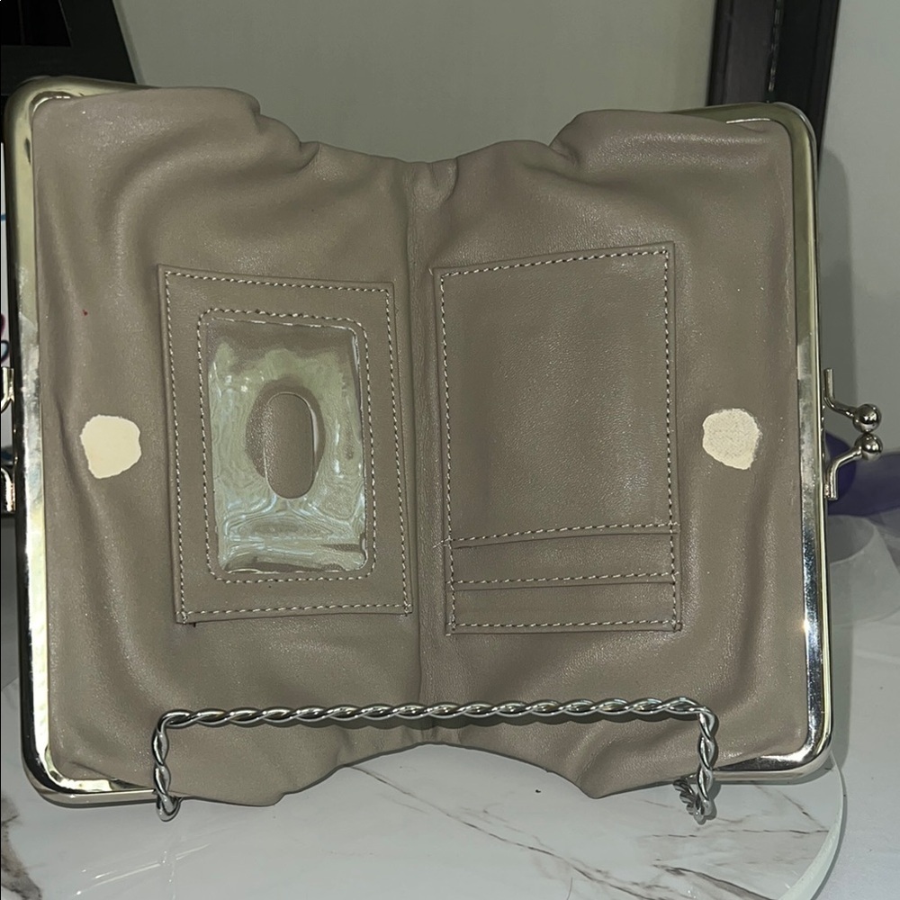 Silver Quilted Clutch by Source Unknown Clutches & Wristlets - Picture 5 of 6